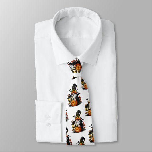 Halloween Gnome Neck Tie ネクタイ (タイ)