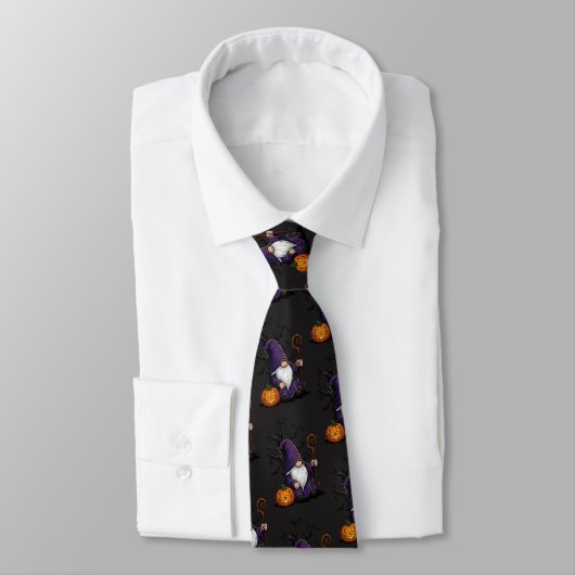 Halloween Gnome Neck Tie ネクタイ (タイ)
