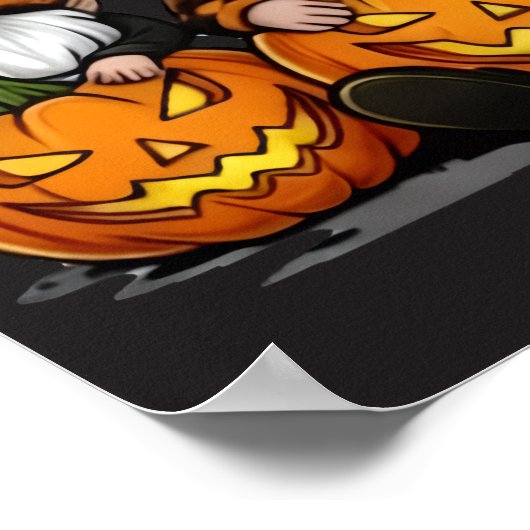 Halloween Gnome Poster ポスター (角)