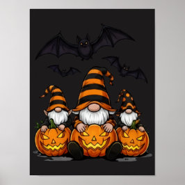 Halloween Gnome Poster ポスター