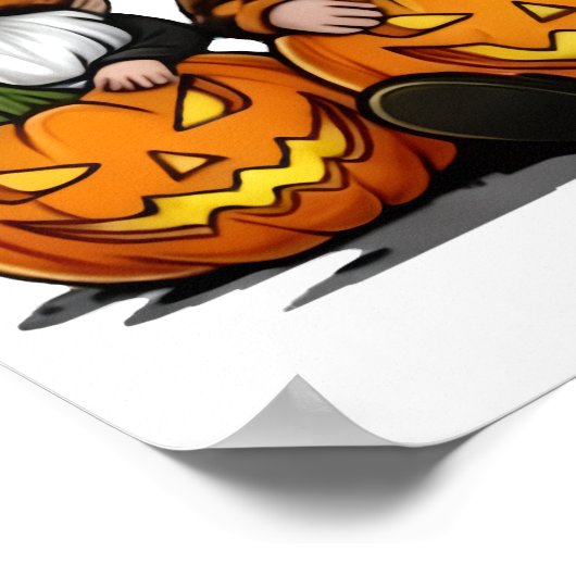 Halloween Gnome Poster ポスター (角)