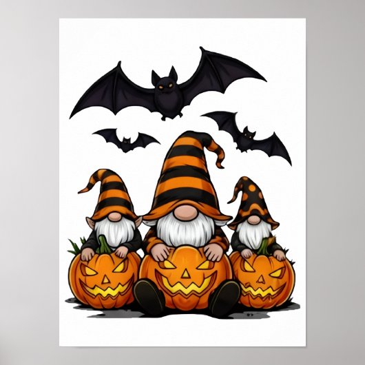 Halloween Gnome Poster ポスター (正面)