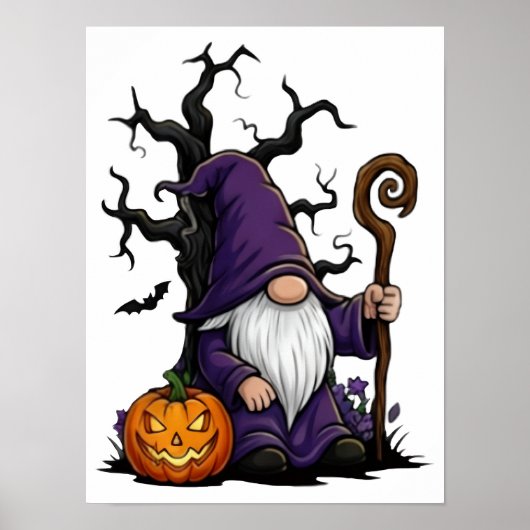 Halloween Gnome Poster ポスター (正面)