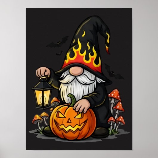 Halloween Gnome Poster ポスター (正面)