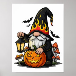 Halloween Gnome Poster ポスター