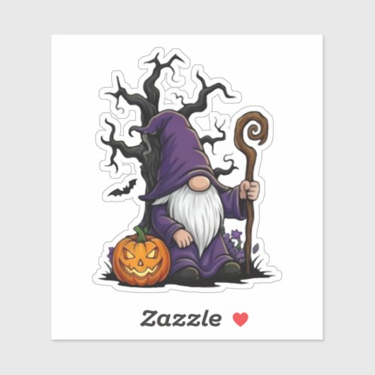 Halloween Gnome Sticker シール (シート)