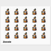 Halloween Gnome Sticker スクエアシール (シート)