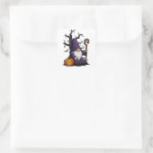 Halloween Gnome Sticker スクエアシール (バッグ)