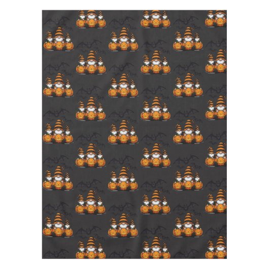 Halloween Gnome Tablecloth テーブルクロス (正面)