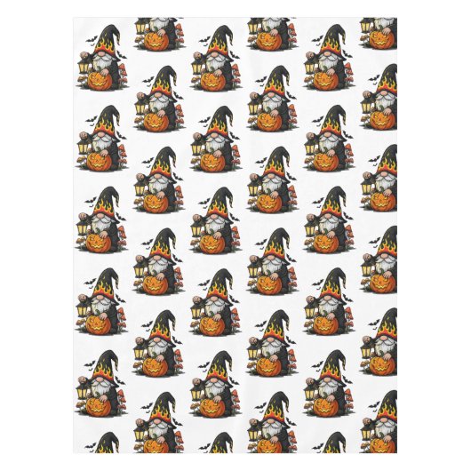 Halloween Gnome Tablecloth テーブルクロス (正面)