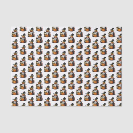 Halloween Gnome Tissue Paper 薄葉紙 (正面)