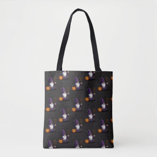 Halloween Gnome Tote Bag トートバッグ (正面)
