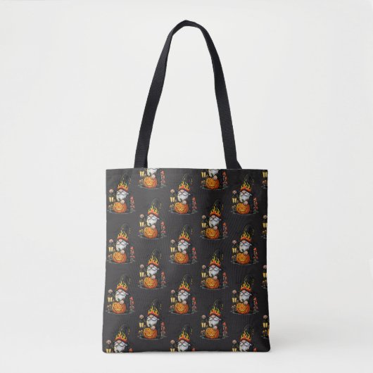 Halloween Gnome Tote Bag トートバッグ (正面)