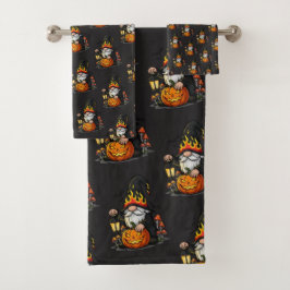 Halloween Gnome Towel Set バスタオルセット