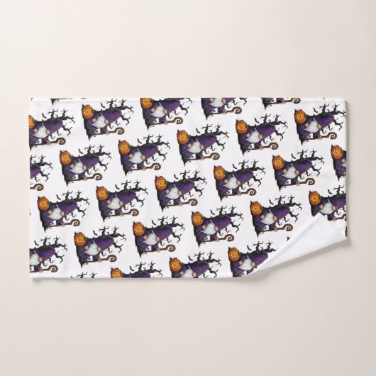 Halloween Gnome Towel Set バスタオルセット (ハンドタオル)