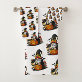 Halloween Gnome Towel Set バスタオルセット