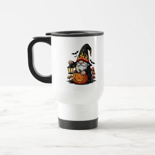 Halloween Gnome Travel/Commuter Mug トラベルマグ (左)