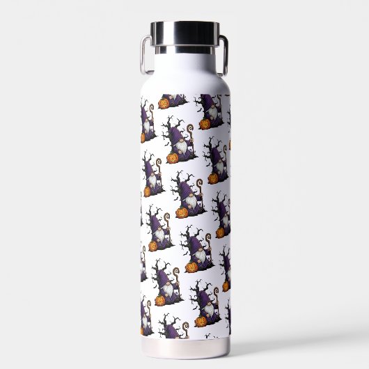 Halloween Gnome Water Bottle ウォーターボトル (正面)