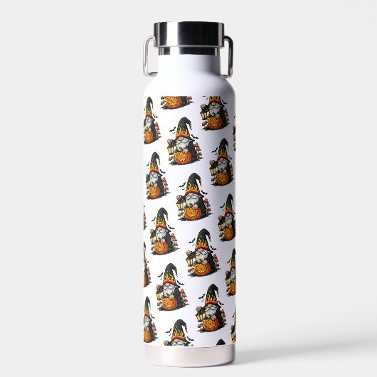Halloween Gnome Water Bottle ウォーターボトル (正面)