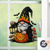 Halloween Gnome Window Cling ウィンドウサイン (ホーム)