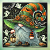 Halloween Gnome Window Cling ウィンドウサイン (シート3)