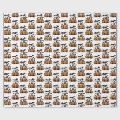 Halloween Gnome Wrapping Paper ラッピングペーパー (フラット)