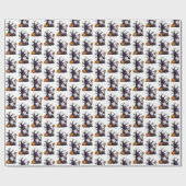 Halloween Gnome Wrapping Paper ラッピングペーパー (フラット)