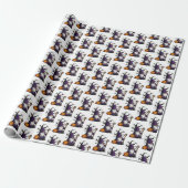 Halloween Gnome Wrapping Paper ラッピングペーパー (アンロールド)