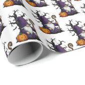 Halloween Gnome Wrapping Paper ラッピングペーパー (ロールコーナー)