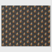 Halloween Gnome Wrapping Paper ラッピングペーパー (フラット)