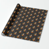 Halloween Gnome Wrapping Paper ラッピングペーパー (アンロールド)
