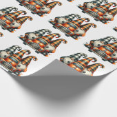 Halloween Gnomes Gift Wrap ラッピングペーパー (角)