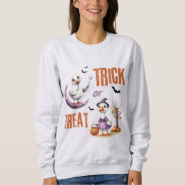 Halloween Goose Trick Or Treat Cute Animals  スウェットシャツ