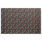 halloween gothic vampire hunter garlic dagger fang ファブリック (ファットクウォーター)