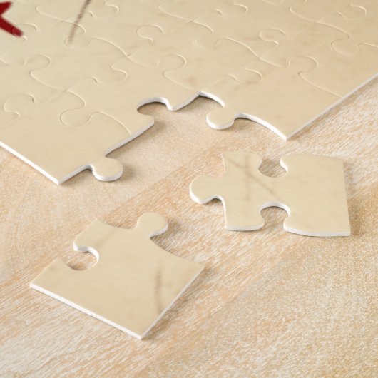 Halloween Graphic – Unique 1960s Style ジグソーパズル (側面)