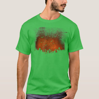 Halloween Graveyard and Pumpkin Jack O Lanterns Tシャツ