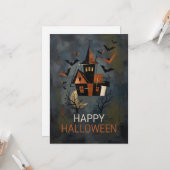 Halloween Greeting Card カード (正面/裏面インサイチュ)