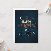 Halloween Greeting Card カード (正面/裏面インサイチュ)