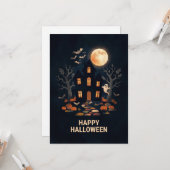 Halloween Greeting Cards カード (正面/裏面インサイチュ)
