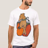 halloween greyhound tシャツ (正面)
