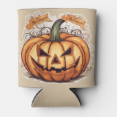 Halloween: Großer Kürbis -  缶クーラー (正面)