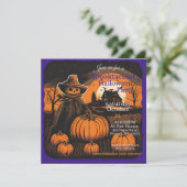 Halloween Haunt Scarecrow's Watch 招待状 (スタンド正面)