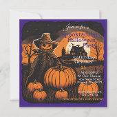 Halloween Haunt Scarecrow's Watch 招待状 (正面)