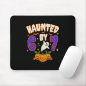 Halloween Haunted 67 Number 67 Six Seven Meme Funn マウスパッド (マウス)