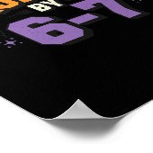 Halloween Haunted 67 Six Seven Meme 1 (15)  ポスター (角)