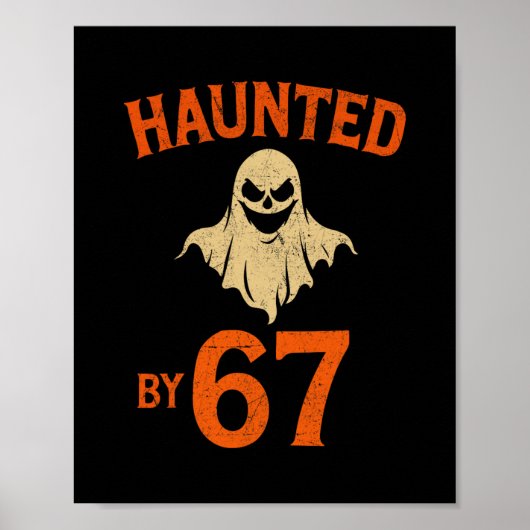Halloween Haunted 67 Six Seven Meme 1 (23) ポスター (正面)