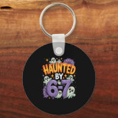Halloween Haunted 67 Six Seven Meme 1 (25)  キーホルダー (正面)