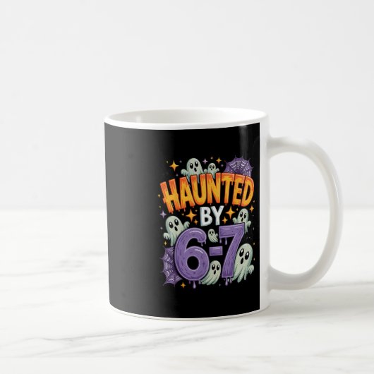 Halloween Haunted 67 Six Seven Meme 1 (25)  コーヒーマグカップ (右)