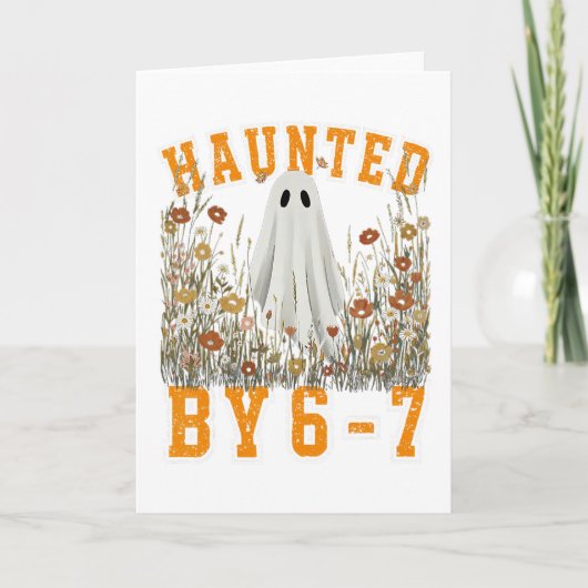 Halloween Haunted 67 Six Seven Meme 1 (26)  カード (正面)