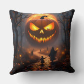 Halloween Haunted Eclipse 2 Wall Clock クッション (裏面)